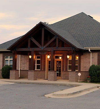 Entrance of Fort Smith dental office