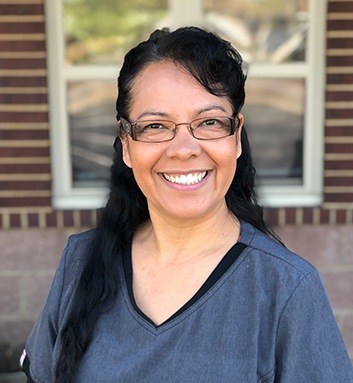 Dental team member smiling