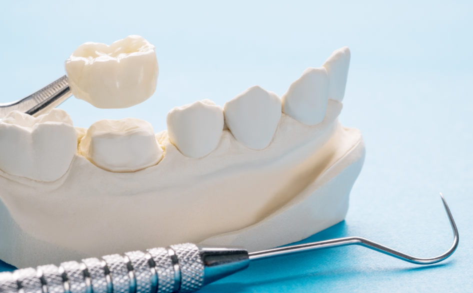 Model of dental crown